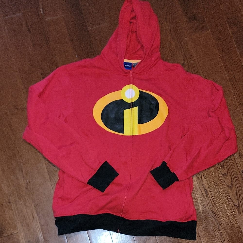 Disney Red Incredibles Hoodie medium